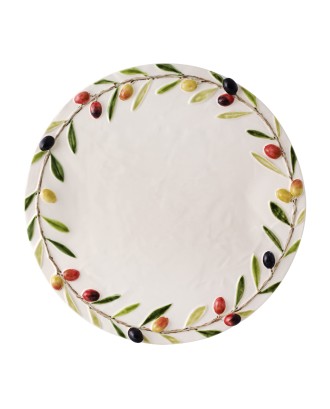 Platou pentru branzeturi, 32 cm, Olives - BORDALLO PINHEIRO